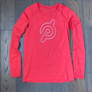 Peloton x Lululemon Swiftly Red Top RARE EUC 10